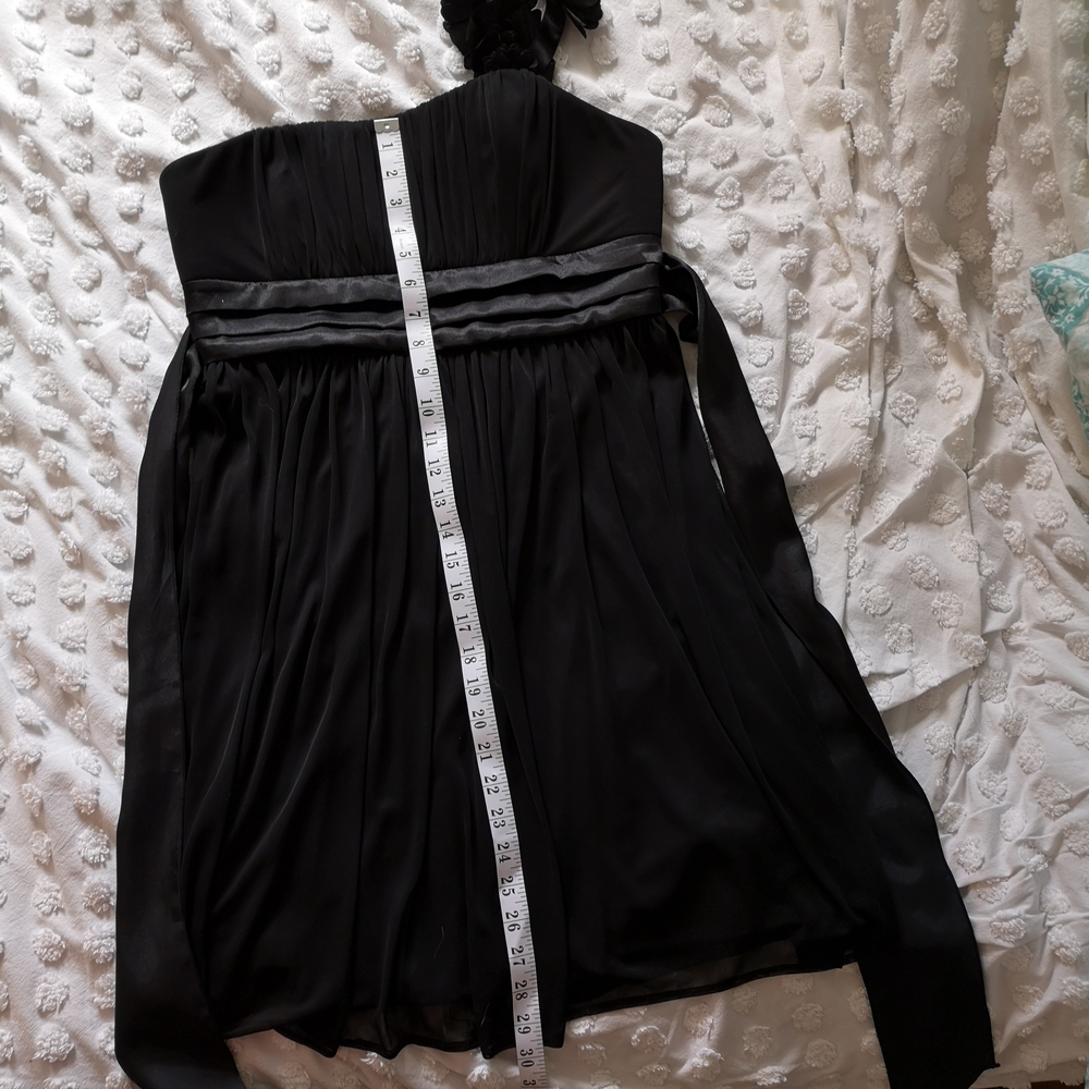 My Michelle Fairy Goth Black One-Shoulder Dress Knee Length Size L - Picture 8 of 10